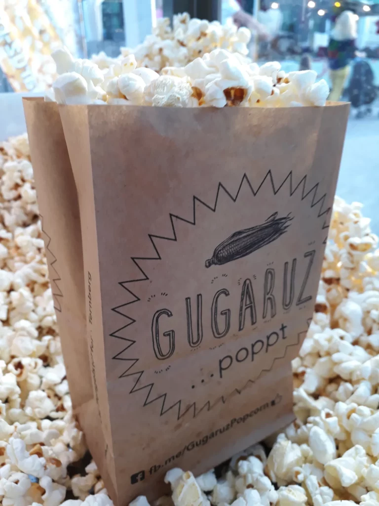 Verpackungsdesign Gugaruz Popcorn