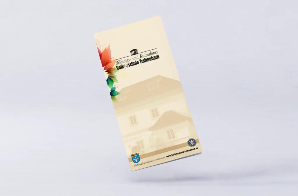 Bildungshaus Trattenbach Logo und Drucksorten Design von jographic.at